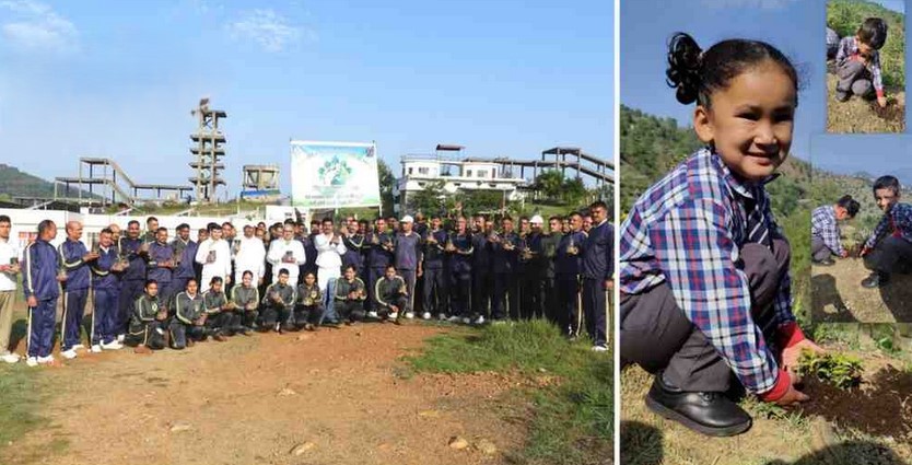 उत्तराखंड में पर्यावरण संरक्षण की अनूठी मिसाल: सैनिकों, किसानों और स्कूली बच्चों ने लगाए हजारों पौध